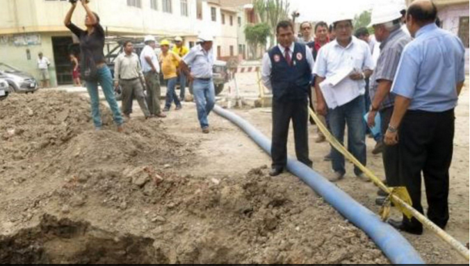 Constatan colapso de sistema de alcantarillado en "José Leonardo Ortiz"
