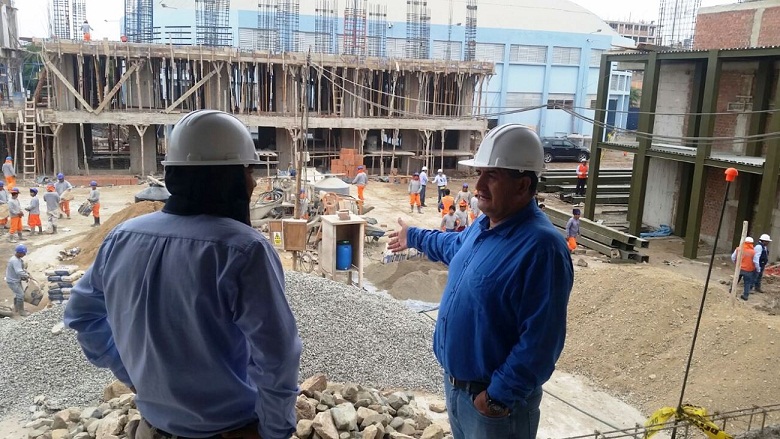 Obra del Colegio Rosario de Chiclayo se encuentra en 35% de avance