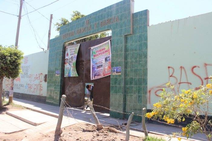 Destinan presupuesto para colegio Elvira García y García