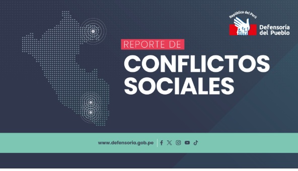 Defensoría informa que en abril se registraron cuatro nuevos conflictos sociales en el país