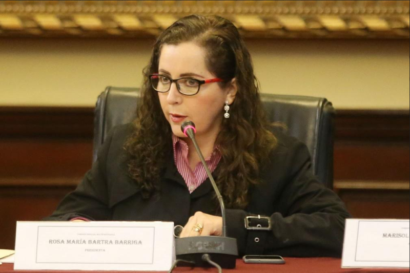 Congresista Bartra dice que confía en que APP reconsidere y continúe en Comisión Lava Jato