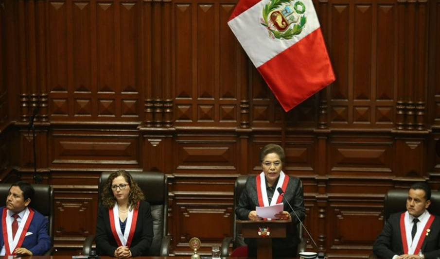 Luz Salgado es elegida presidenta del Congreso para periodo 2016-2017