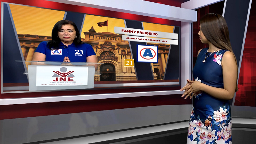 Candidatos exponen sus propuestas en programas de Tv del JNE