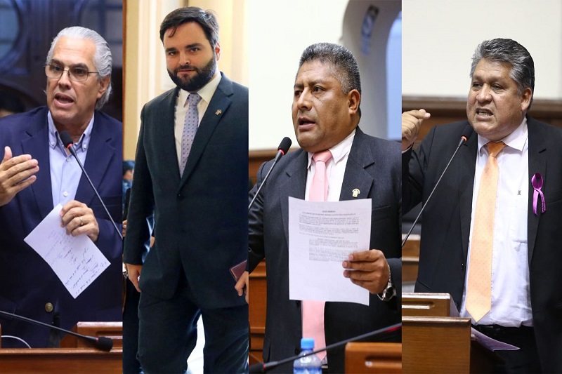 Cuatro integrantes del Congreso disuelto volverán al parlamento, según resultados de ONPE