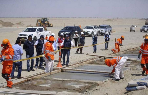 Construcción de la Nueva Ciudad de Olmos registra avance del 20%