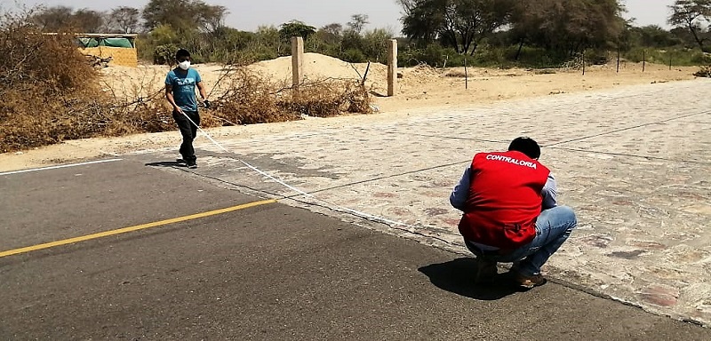 Contraloría identifica ejecución de carretera Jayanca - Pampa de Lino con deficiencias