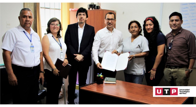 Hospital Referencial de Ferreñafe firma convenio  con UTP en beneficio de estudiantes de Psicología