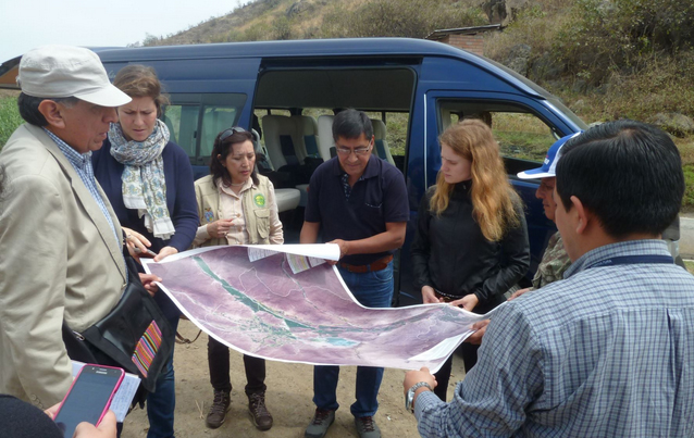 Cooperación alemana supervisó proyectos agrarios que se desarrollan en Lambayeque