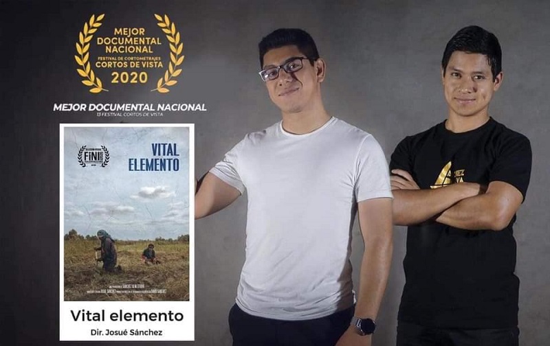Estudiante de UCV gana primer lugar en festival internacional de cine "Cortos de Vista"