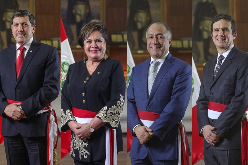 Estos son los cuatro nuevos ministros del Gabinete liderado por Walter Martos