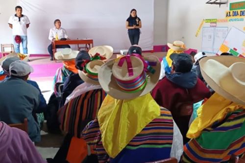 Lambayeque: Fiscalía capacita a rondas campesinas de Huayapampa en Ferreñafe