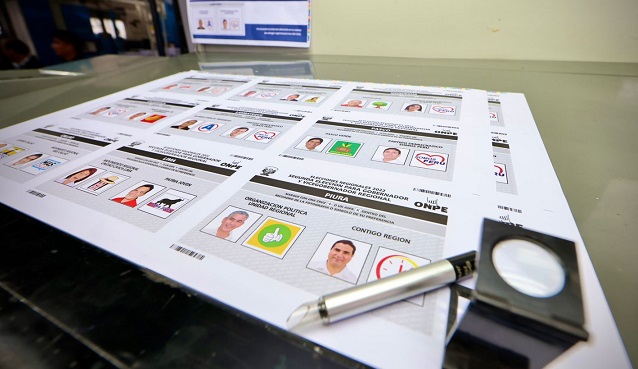 Onpe inició impresión de más de 7 millones de cédulas de sufragio para la segunda vuelta regional 