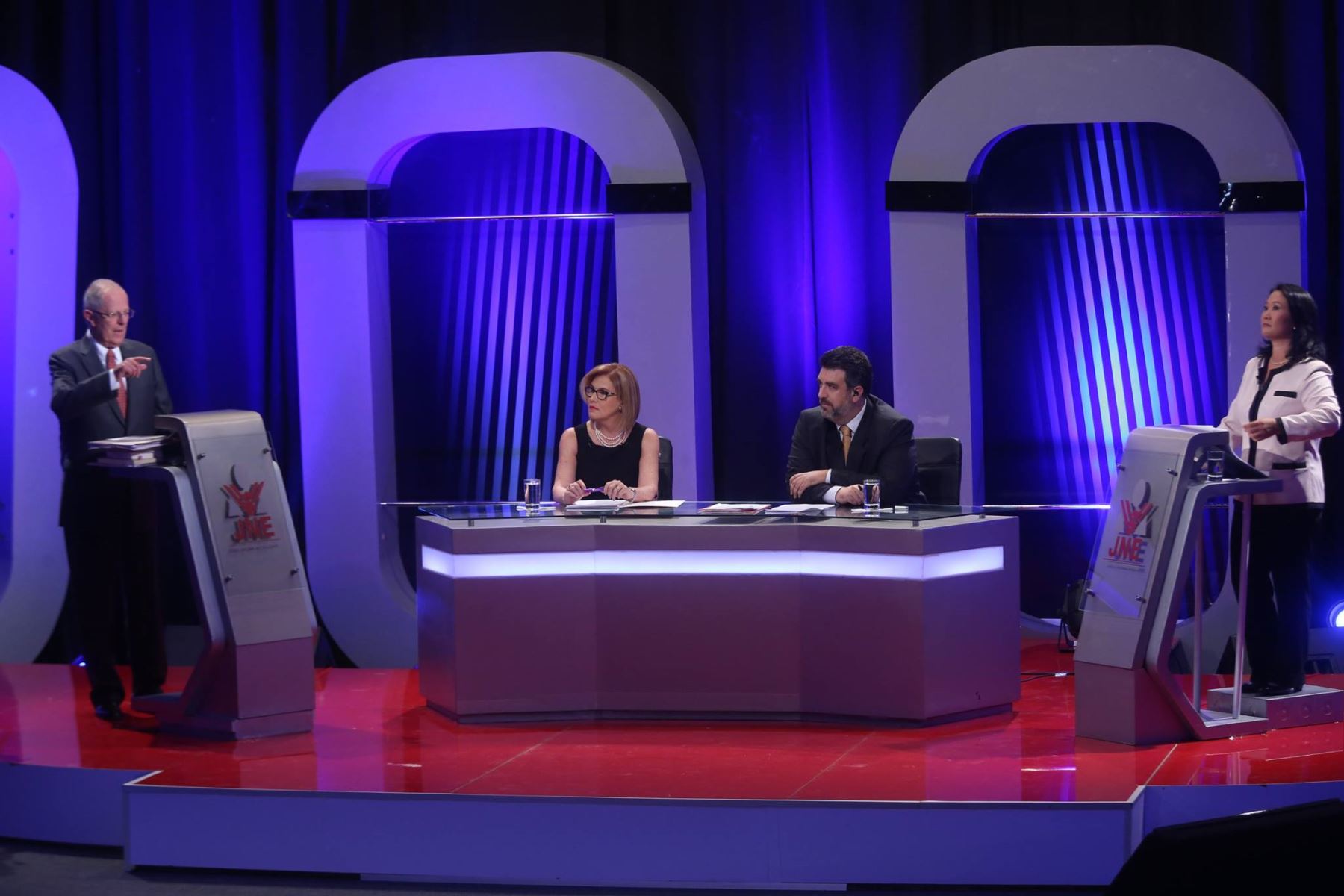 Las frases falsas y engañosas de PPK y Keiko Fujimori en el primer debate electoral