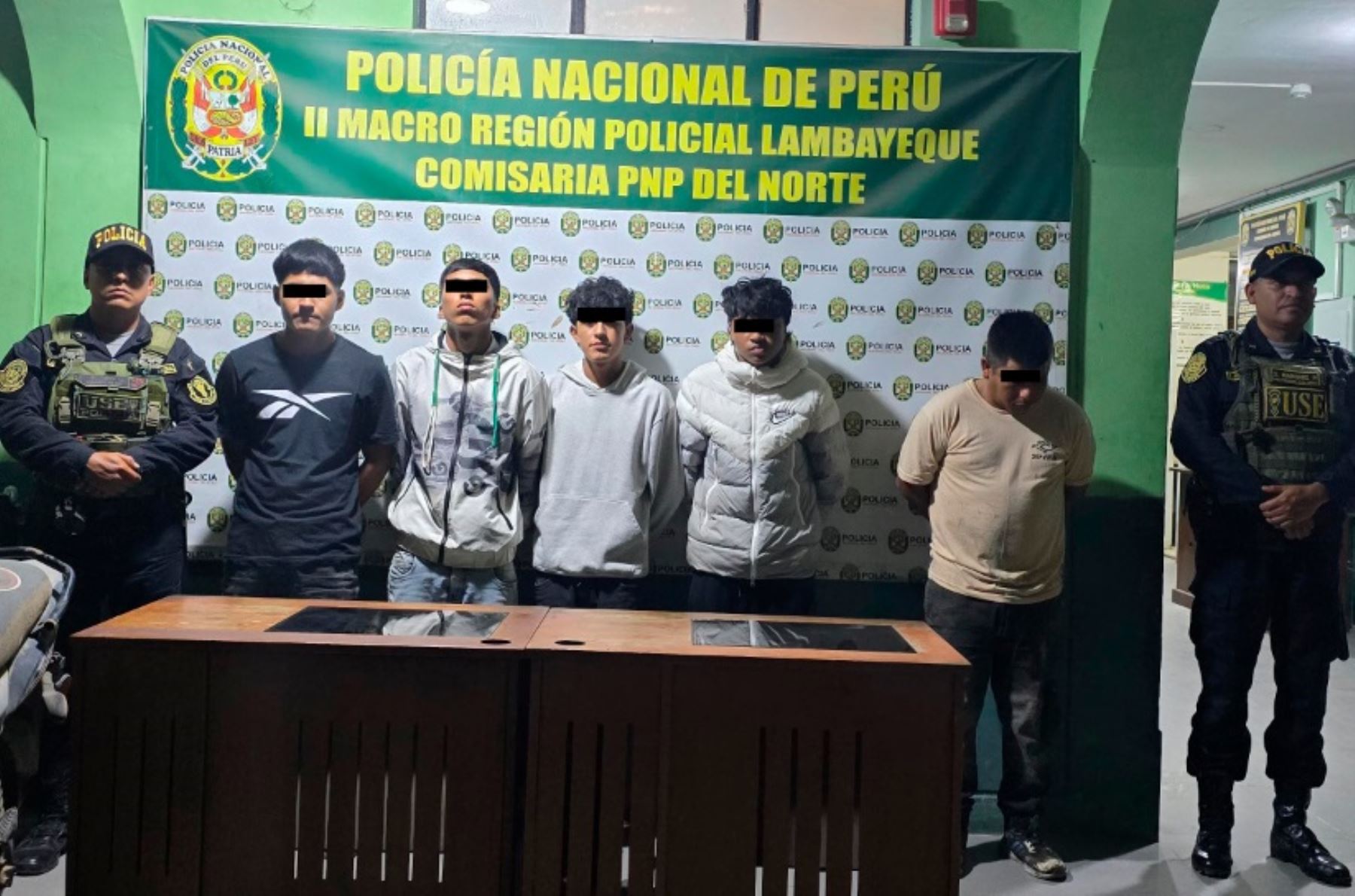 Policía desarticula banda “Los parásitos de Lambayeque” dedicada al robo de vehículos menores