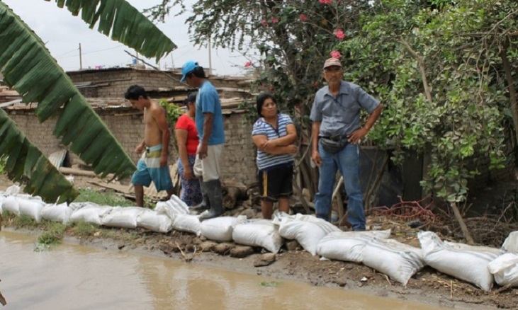 Caudal de ríos en el norte del país se incrementará por lluvias