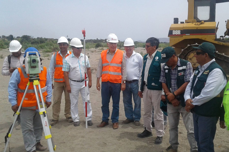  Descolmatarán 37 km del río Chancay-Lambayeque