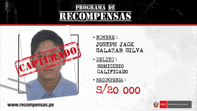 Capturan a requisitoriados del Programa de Recompensas en Chiclayo