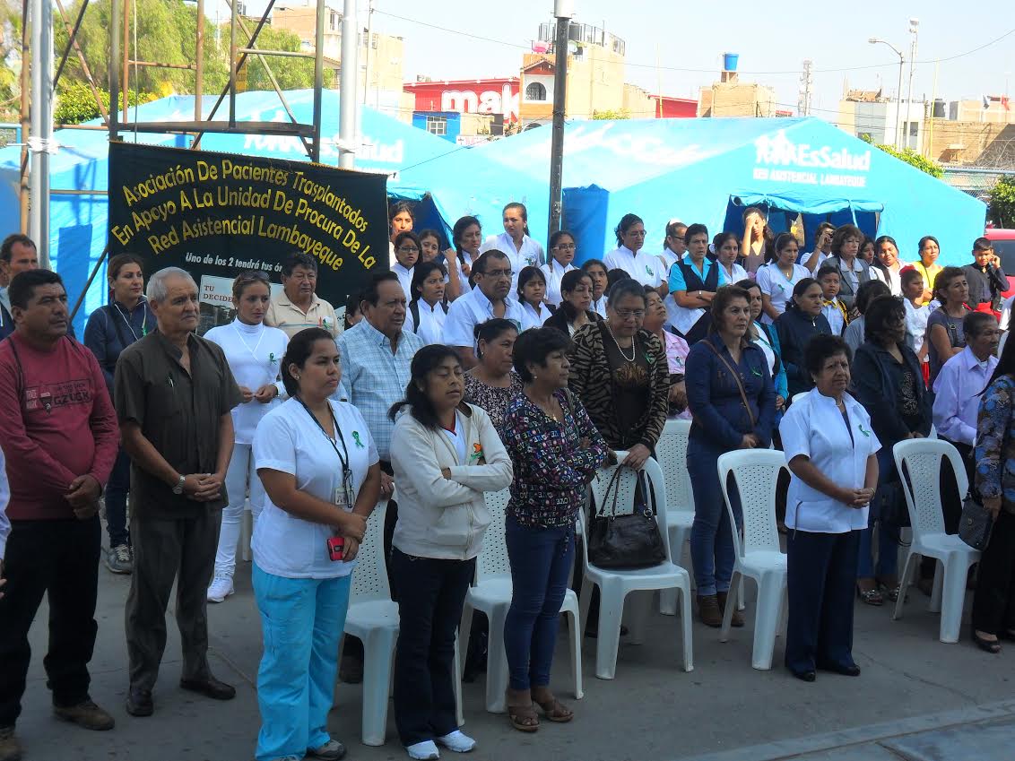 Red EsSalud Lambayeque celebró el “Día Nacional del Donante de Órganos y Tejidos”