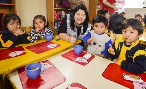 Qali Warma combate la anemia con alimentos elaborados a base de sangrecita