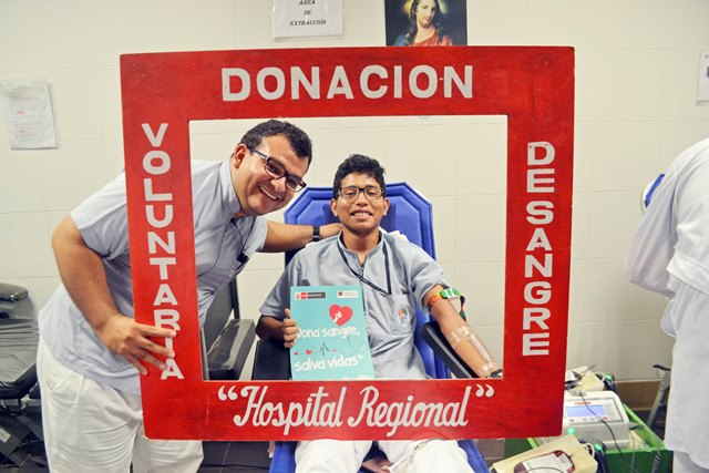 Hospital Regional Lambayeque necesita donantes voluntarios de sangre