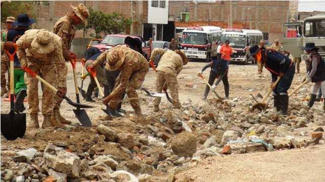 El Ejército está listo para afrontar emergencias por desastres en el norte