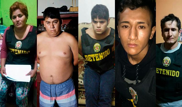 Caen 23 integrantes de “El Nuevo Dragón Rojo” en megaoperativo realizado en La Libertad, Chiclayo y Chimbote