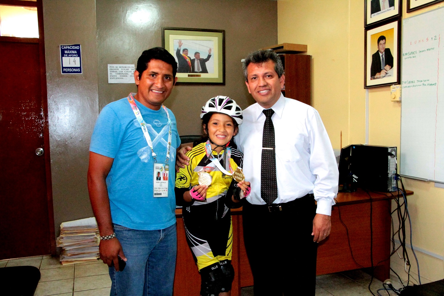 Niña chiclayana de 7 años es campeona panamericana de patinaje de velocidad