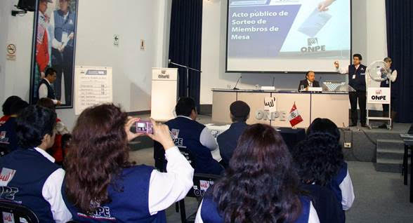 Este 11 de diciembre elegirán por sorteo a más de 500 mil miembros de mesa en todo el país