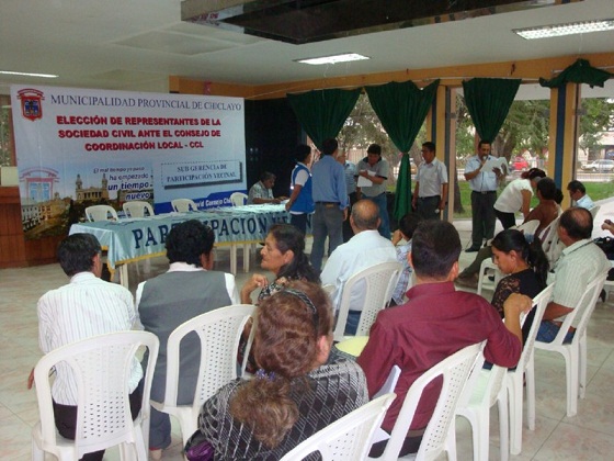 Fueron elegidos representantes de la sociedad civil ante el CCL