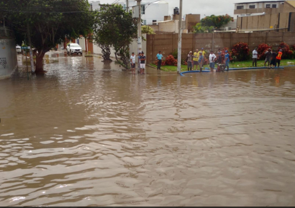 Alcalde Cornejo pide declara a Chiclayo en emergencia por lluvias