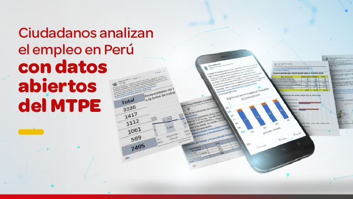 Ciudadanos analizan mercado laboral con datos abiertos  del MTPE en “Exprésate Perú con Datos 2025”