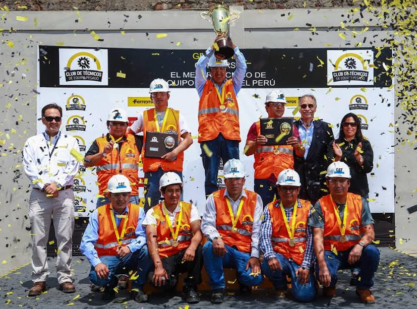 Chiclayo: premian al Mejor Técnico de Equipo Pesado del Perú