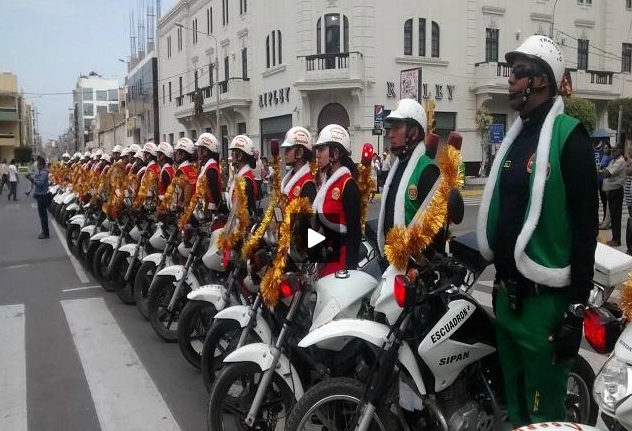 Presentaron plan de seguridad navideño de la Policía de Tránsito en Chiclayo