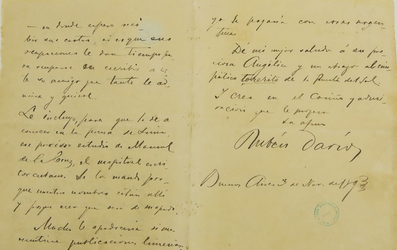 Biblioteca Nacional exhibe cartas de Ricardo Palma con escritores e intelectuales hispanoamericanos