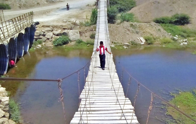 Esperan conectar Zaña con poblados a través de obra de puente