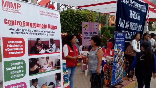 Realizan encuentro de prevención contra la violencia familiar en Chongoyape