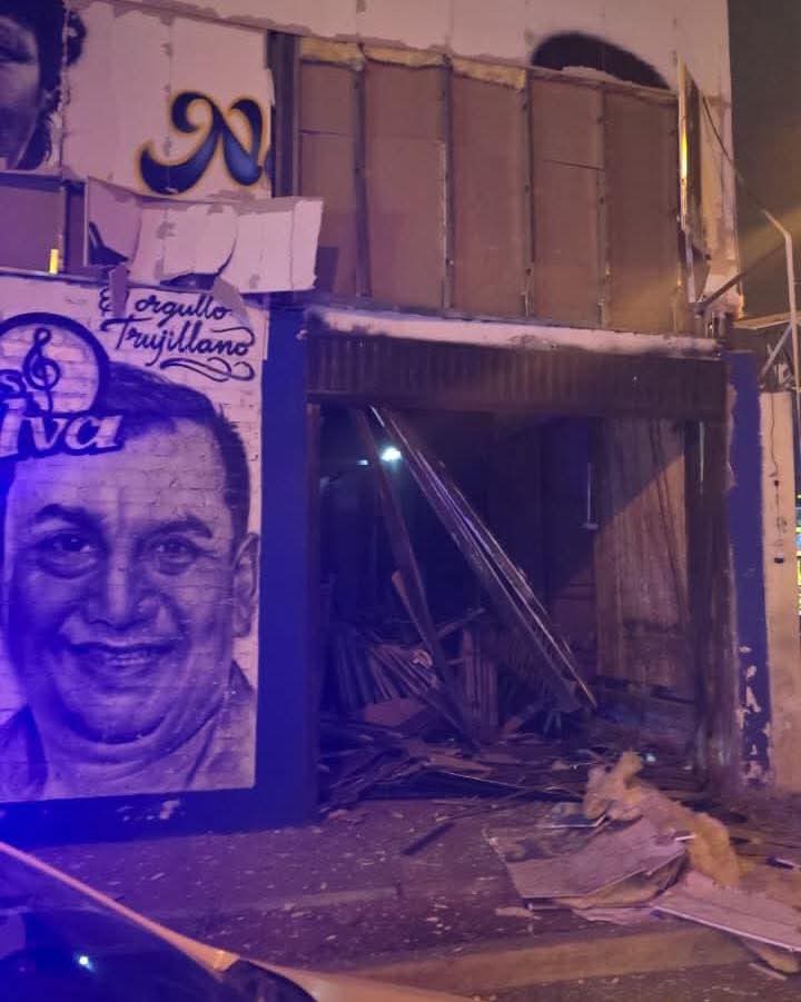 Ola de atentados en Trujillo: delincuentes detonan explosivo en discoteca Tabaco Marino, varias viviendas fueron afectadas