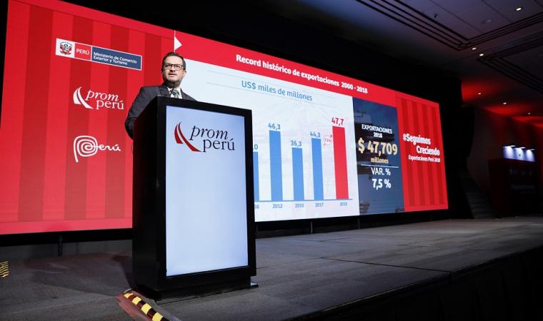 Exportaciones peruanas logran cifras récord durante el 2018