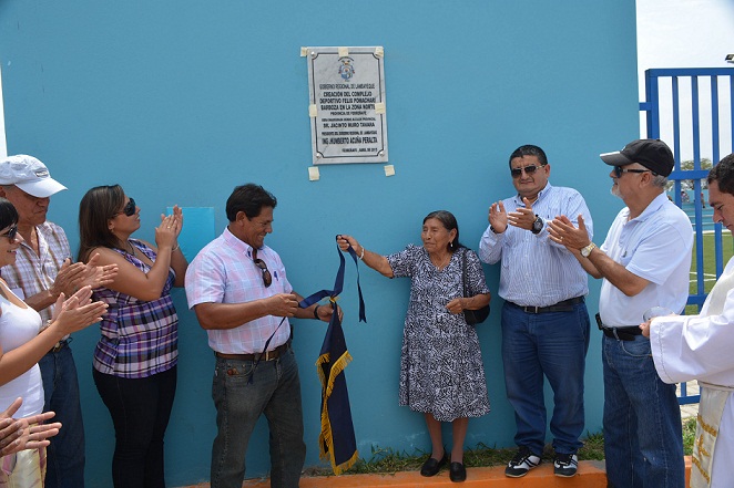 Ferreñafe: inauguran moderno complejo deportivo en Santa Isabel