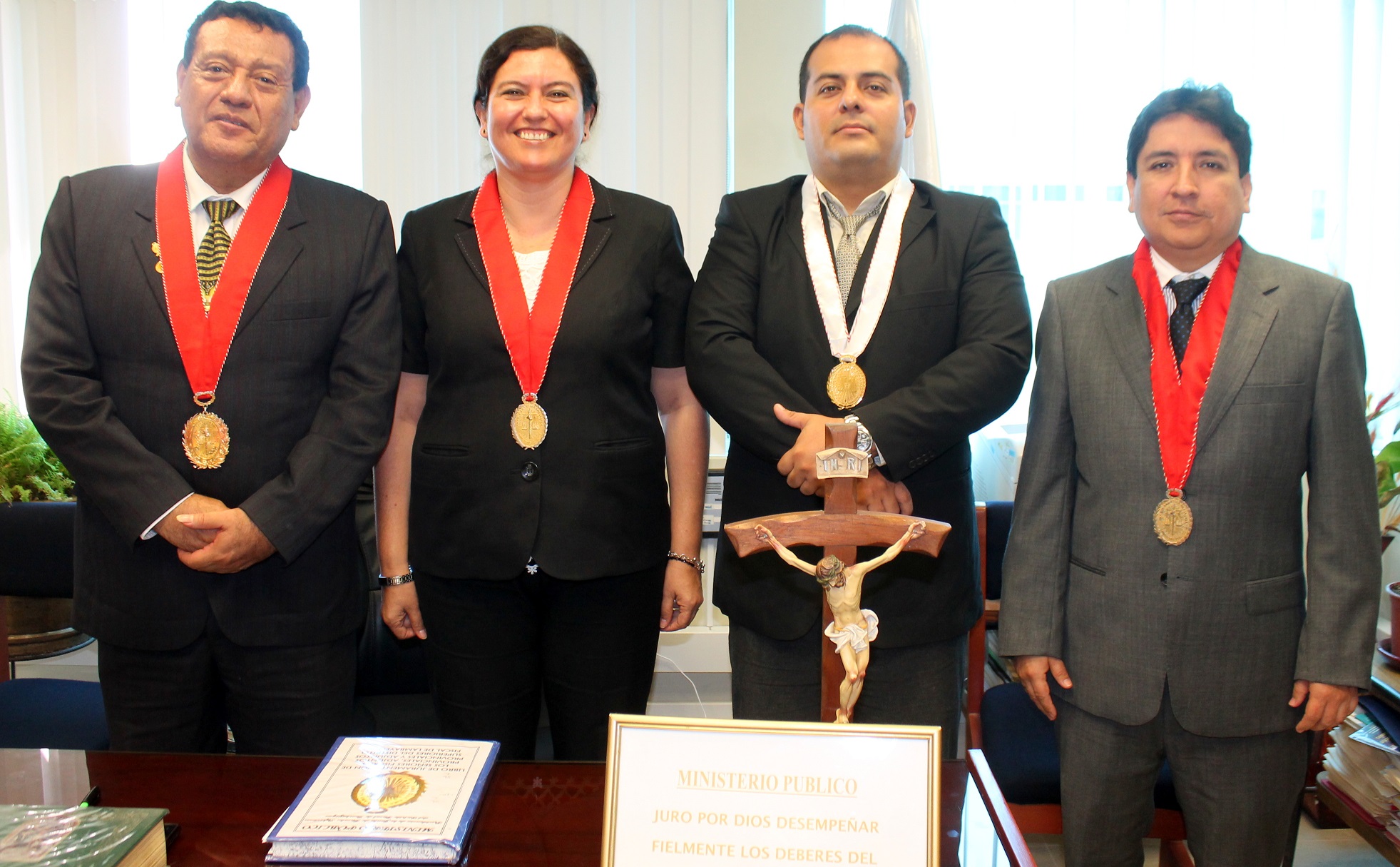 Dos magistrados asumen funciones en Distrito fiscal de Lambayeque