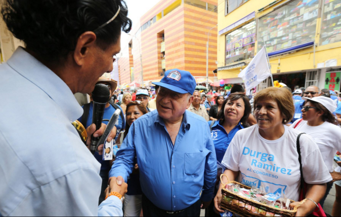 Candidato presidencial Florez-Araoz en Chiclayo promete luchar contra la corrupción