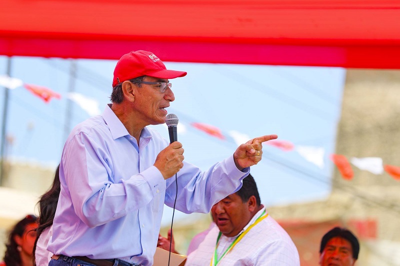 Presidente Vizcarra: “Fortaleza del gobierno es la lucha contra la corrupción”