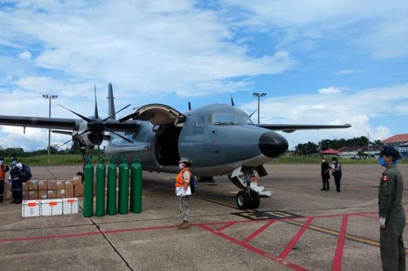 Fuerzas Armadas hicieron 48 vuelos en apoyo a la lucha contra el coronavirus