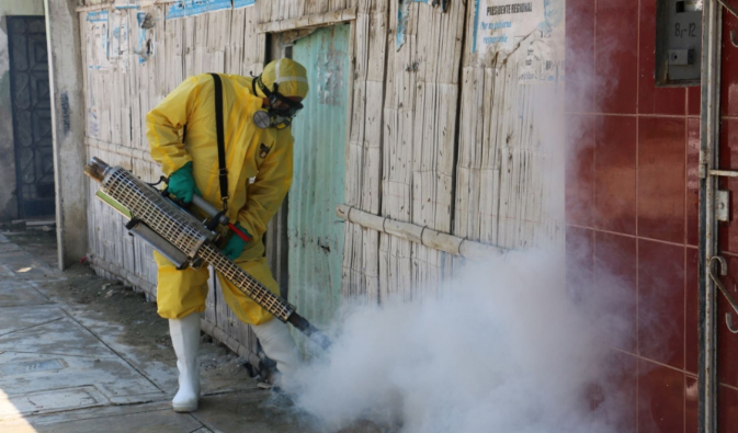 Labores de fumigación y abatización se intensificaron en región Lambayeque