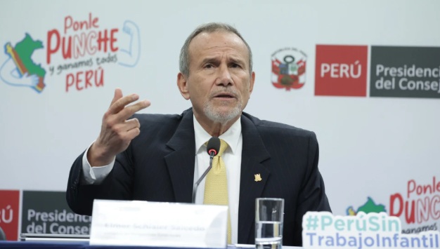 Canciller Elmer Schialer asegura que se busca volver al 0% de aranceles con Estados Unidos