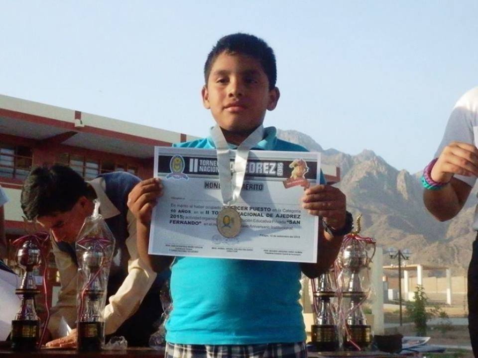 Estudiantes de Eten campeonaron en el "II Torneo Nacional de Ajedrez”