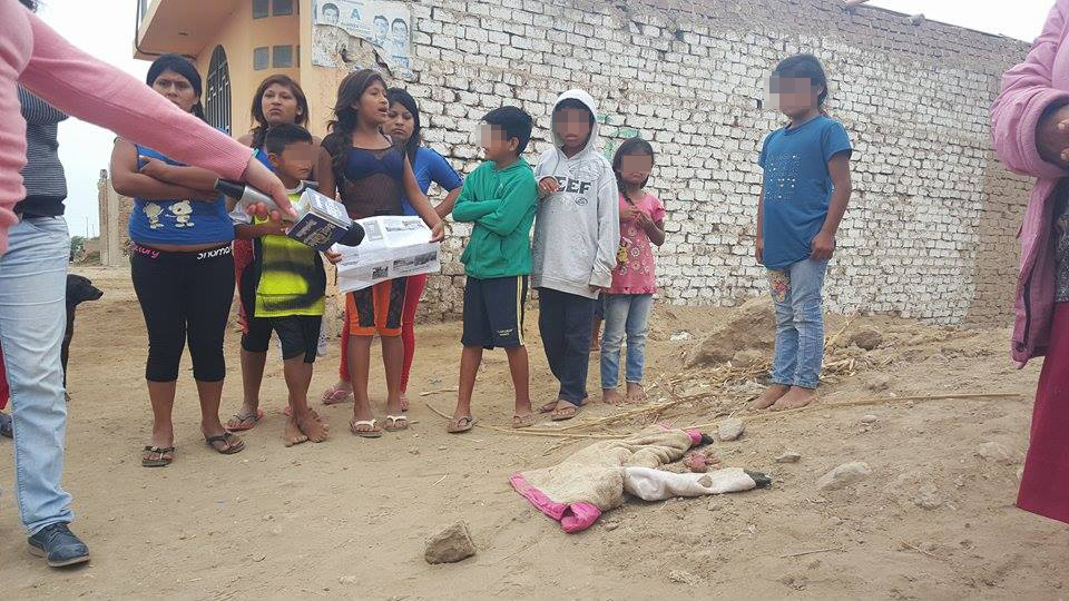 Encuentran feto en descampado de Monsefú