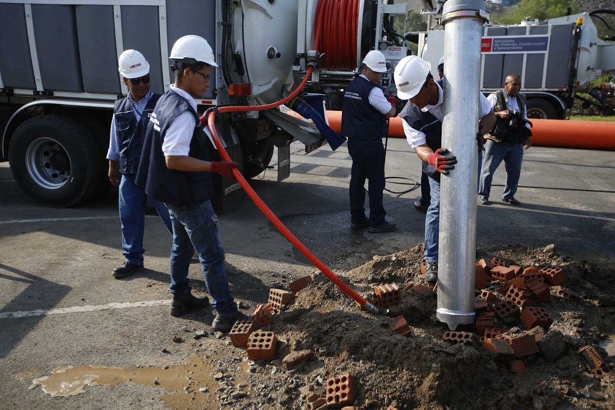 Ministerio de Vivienda adquiere 25 hidrojets para prevenir y atender emergencias en Lambayeque