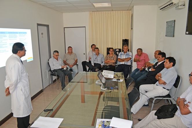 Lambayeque: consejeros regionales se reunieron con directivos del Hospital Regional