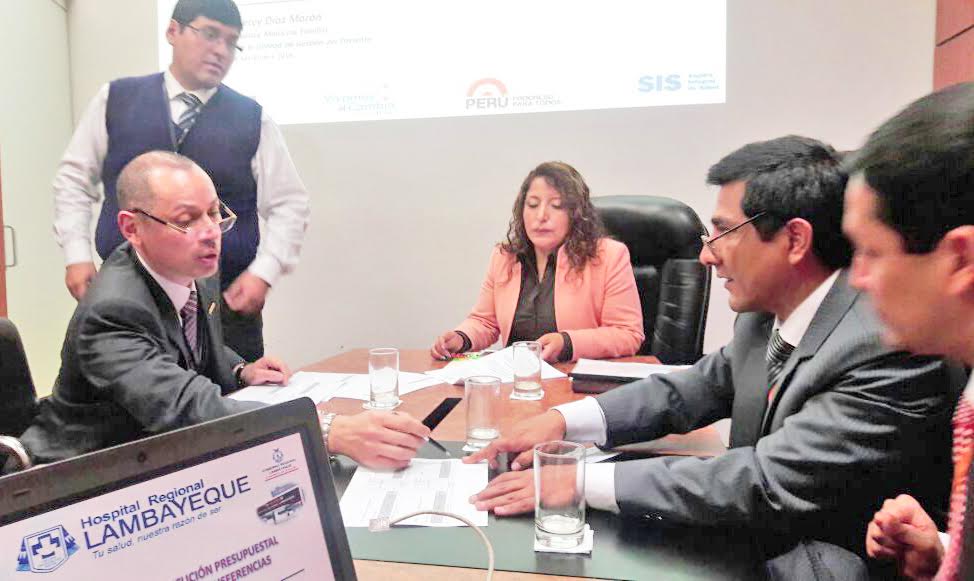 Hospital Regional de Lambayeque logra partida de S/ 4 millones para atención del SIS